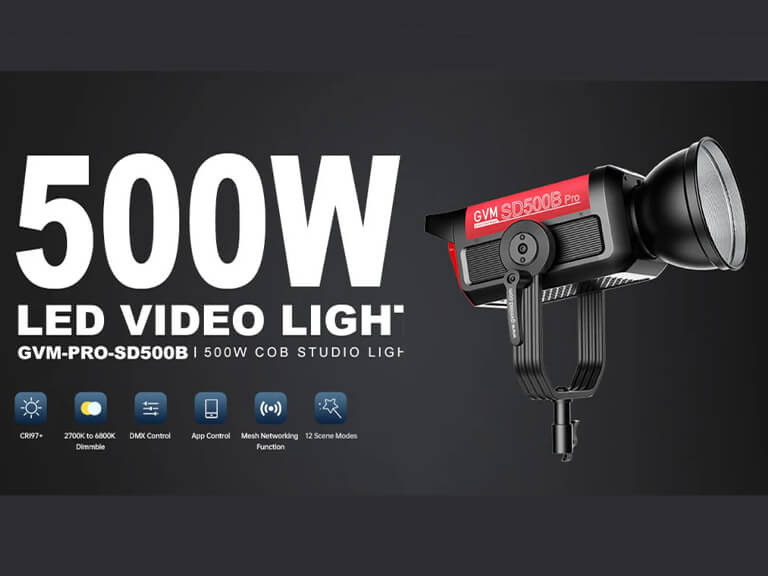 Best Studio Lights for Photography in 2025: Your Ultimate Professional Guide (Feat. GVM SD500B) 3 Explore versatile lighting modes on the GVM SD500B, one of the best studio lights for photography, offering creative control.