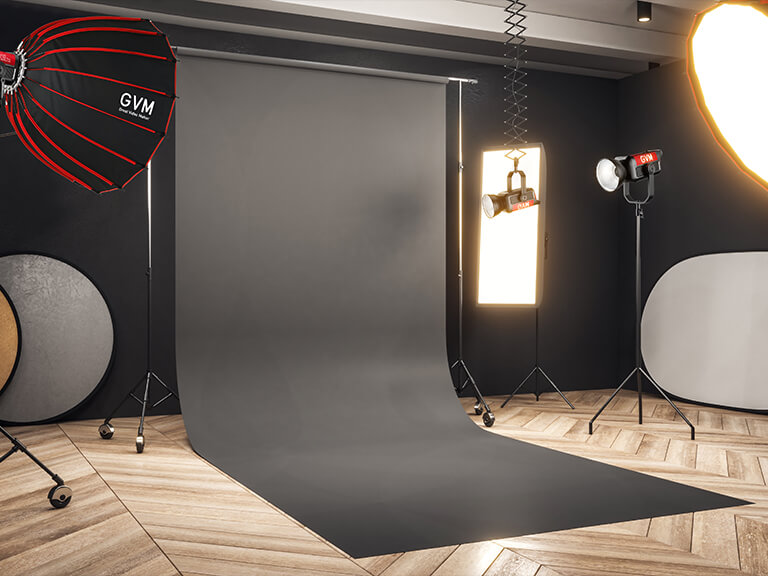 GVM SD500B professional studio light with softbox, an ideal choice for best studio photography lights of 2025 for professional-grade shoots.