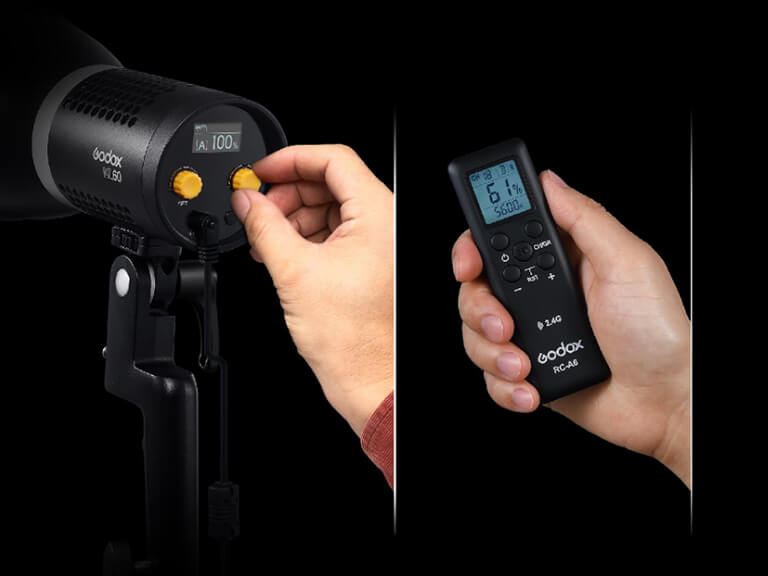 The Godox ML60, an ultra-portable LED video light