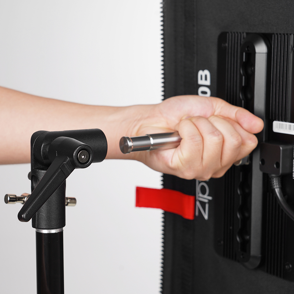Zip Tile Z150B 150W Bicolor can be spliced, portable, support USB-C firmware upgrade light 4 安装 4