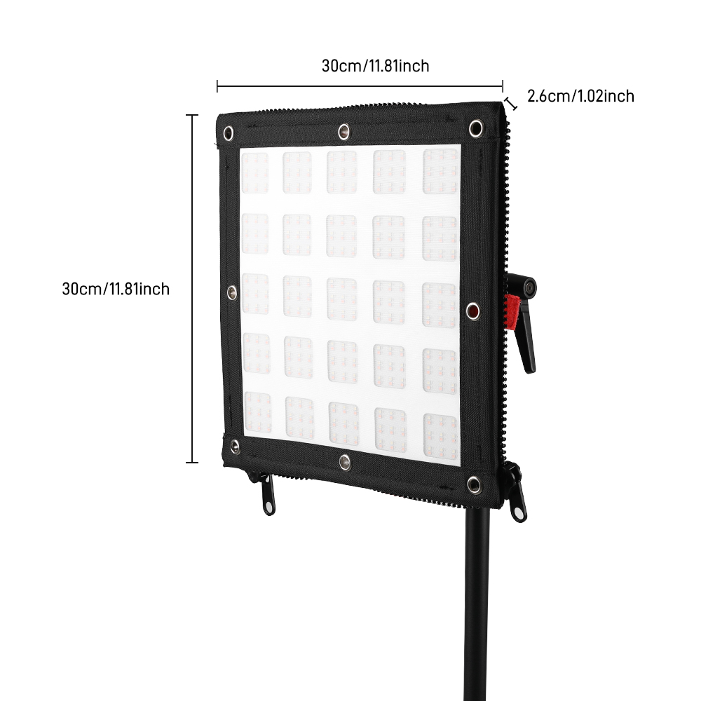 Zip Tile Z100B 100W Bicolor can be spliced, portable, support USB-C firmware upgrade light 2 尺寸 3