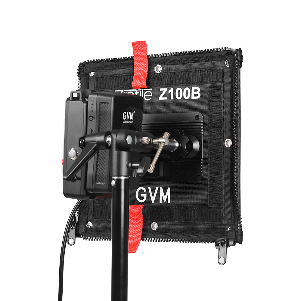 Zip Tile Z100B 100W Bicolor can be spliced, portable, support USB-C firmware upgrade light 7 电池 3