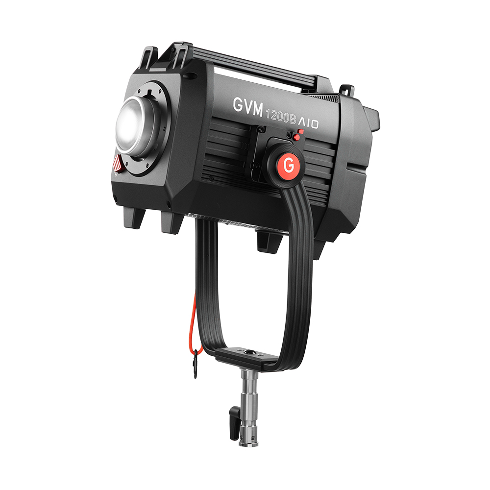 AIO All In One Series 1 GVM AIO 1200B high-power portable studio light.