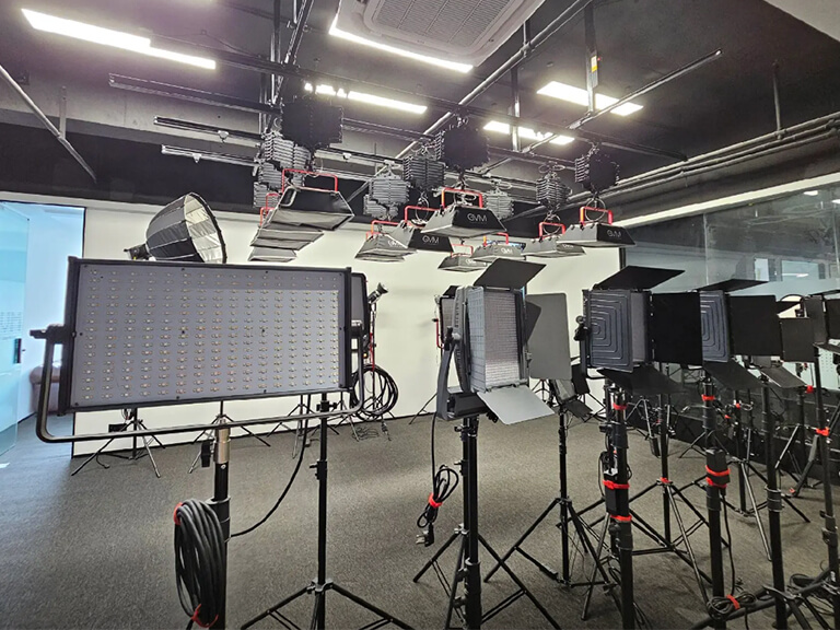 gvm video light studio setup