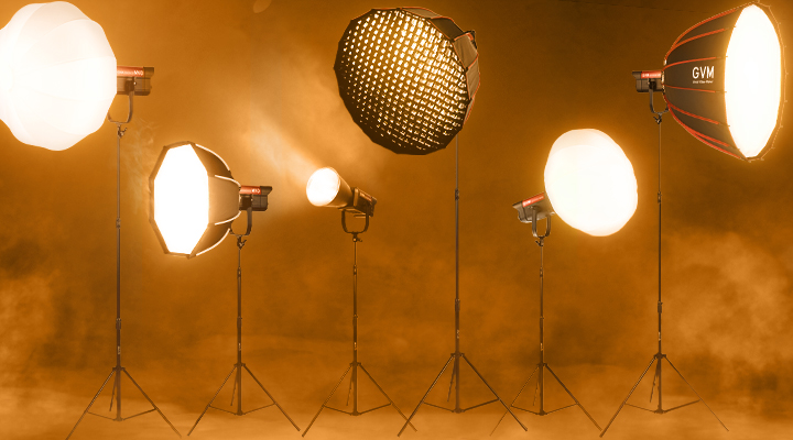 GVM SD300B-AIO 300W LED Video Light Mesh Bluetooth(Buy One Get One Free) 11 300BAIOAPP联控