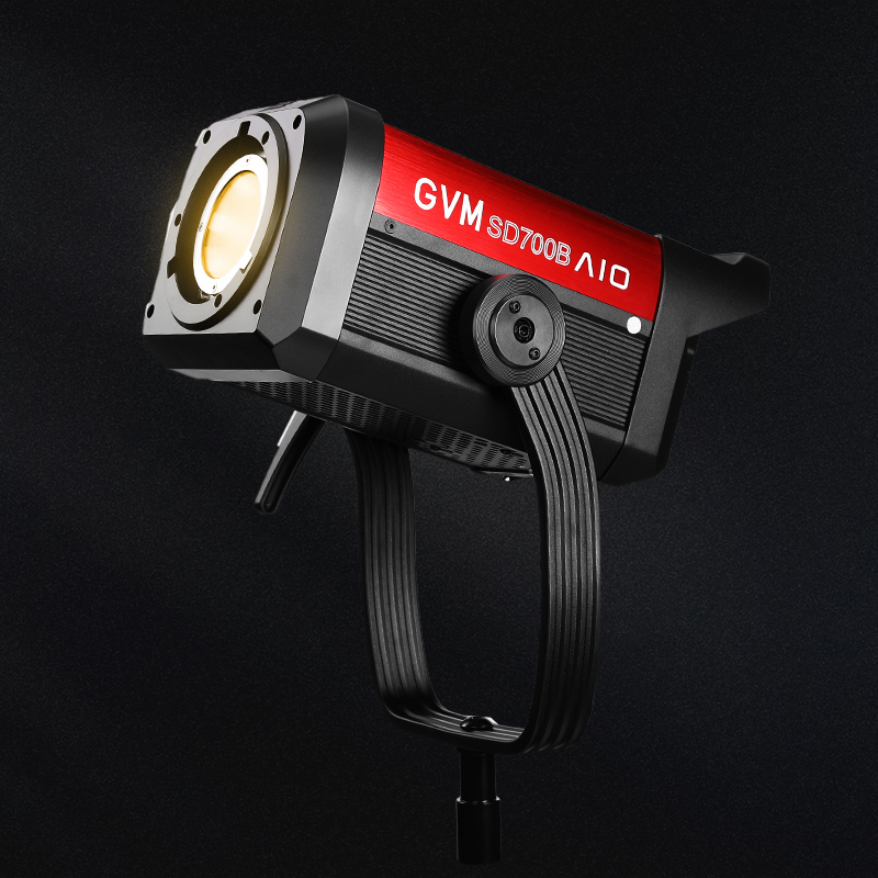 GVM SD700B AIO 700W Bi-Color Integrated Spotlight 1 700B AIO主图