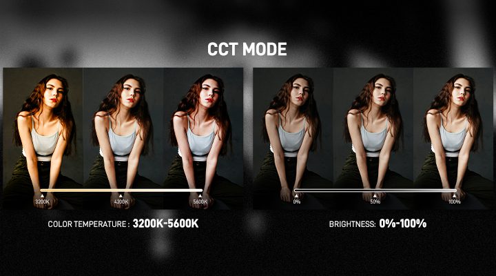 GVM-1000D Rgb video light panel 8 GVM 1000D CCT