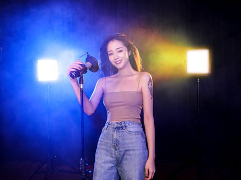 GVM-1200D Rgb video light panel 14 GVM 1200D 场景3