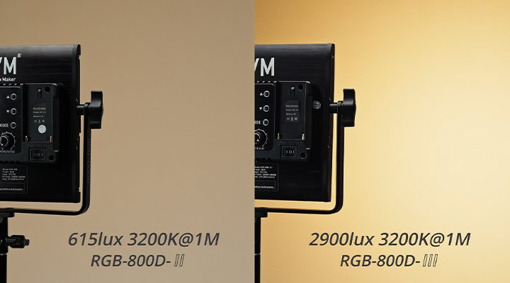 GVM-800D-III 40W Bi-color and RGB Video Panel Light 8 GVM 800D III 核心2