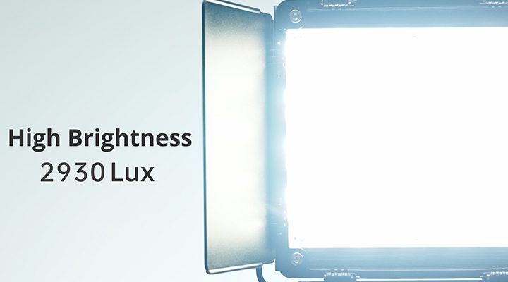 GVM-800D-III 40W Bi-color and RGB Video Panel Light 11 GVM 800D III 流明