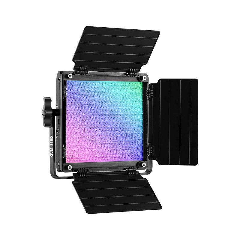 GVM-850D Rgb video light panel 1 GVM 850D 1