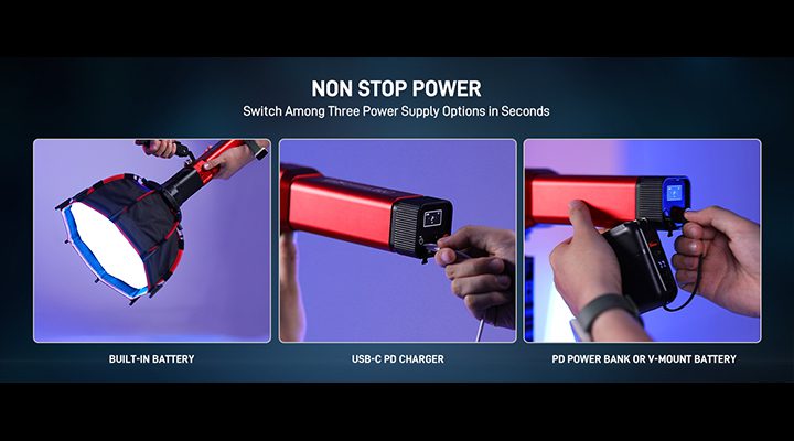 Three Versatile Power Options