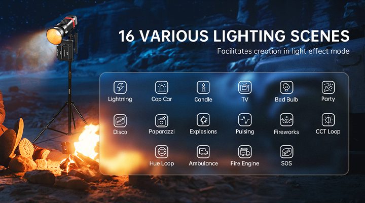 GVM PL60C 场景光效