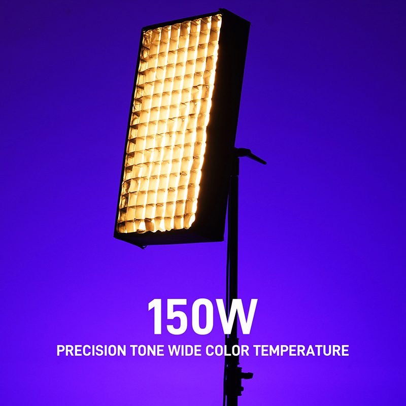 ZipTile Z150B 150W Bicolor can be spliced, portable, support USB-C firmware upgrade light 1 GVM Z150B 1