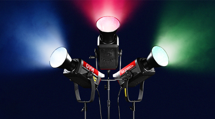 GVM PRO SD650C 650W High Power RGB&Bi-Color Monolight 8 PRO SD650C 场景 全彩RGB