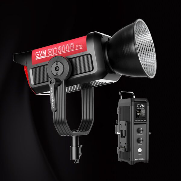 GVM PRO-SD500B 500W Waterproof Bi-Color Monolight (V-mount & Mesh Bluetooth) 1 PROSD500B 主图