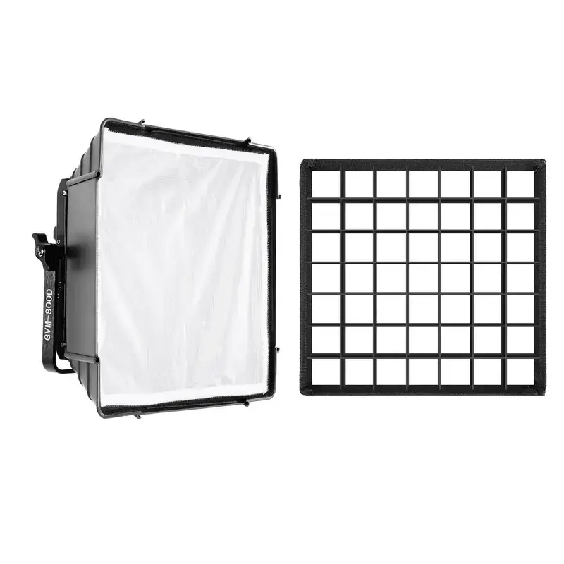 GVM-800D Rgb video light panel 13 gvm softbox for 480ls560as800drgb
