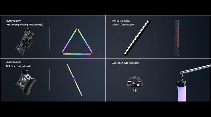 GVM BD45R 核心 丰富的拼接配件