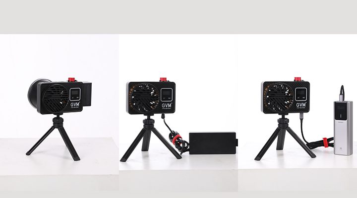 GVM CL100B 三种供电方式