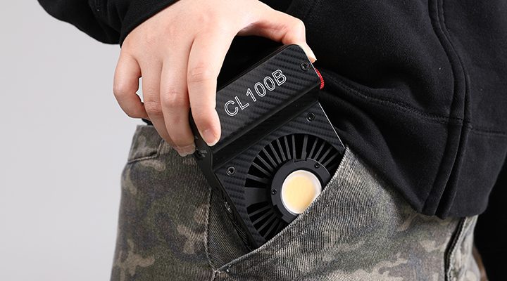 GVM CL100B 超小机身 100W口袋灯