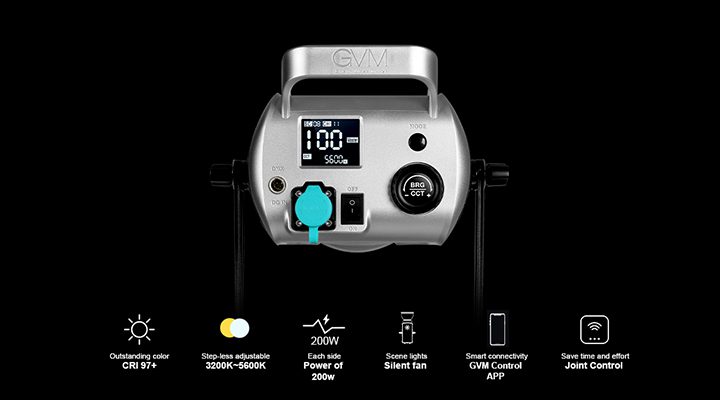 GVM SD200D 核心 控制面板