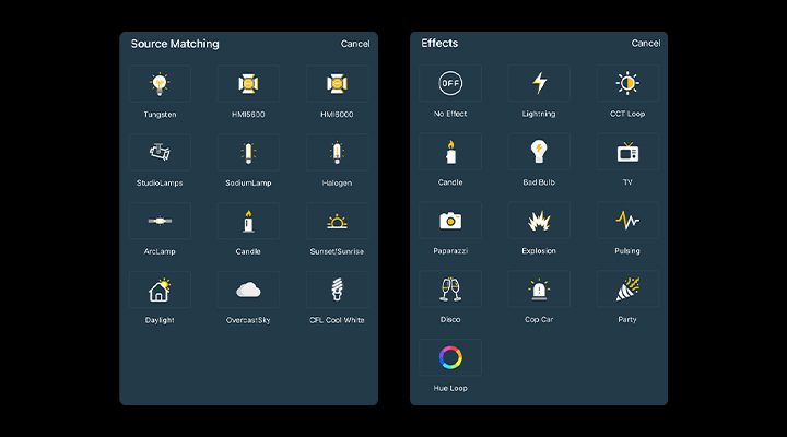 GVM YU200R 核心 场景光效光原匹配