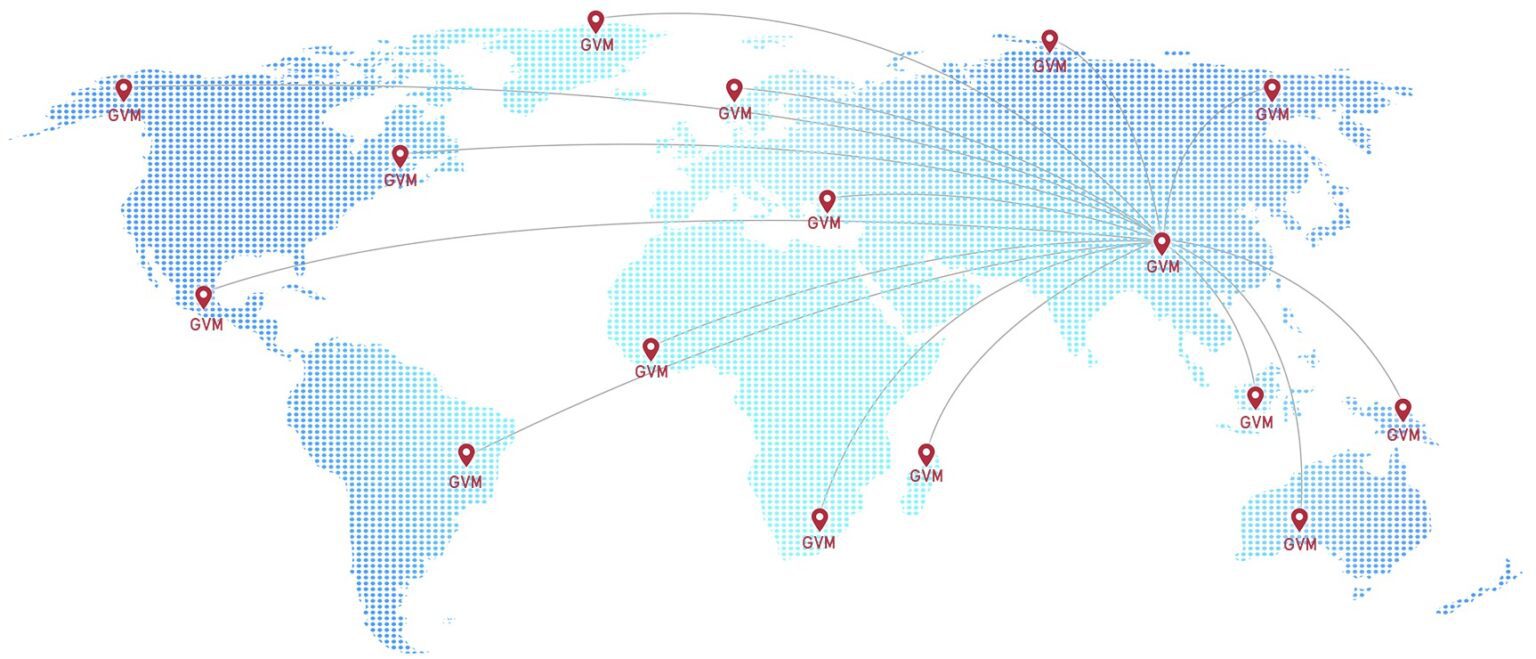 GVM global partner support network - AIO Series dealer support worldwide