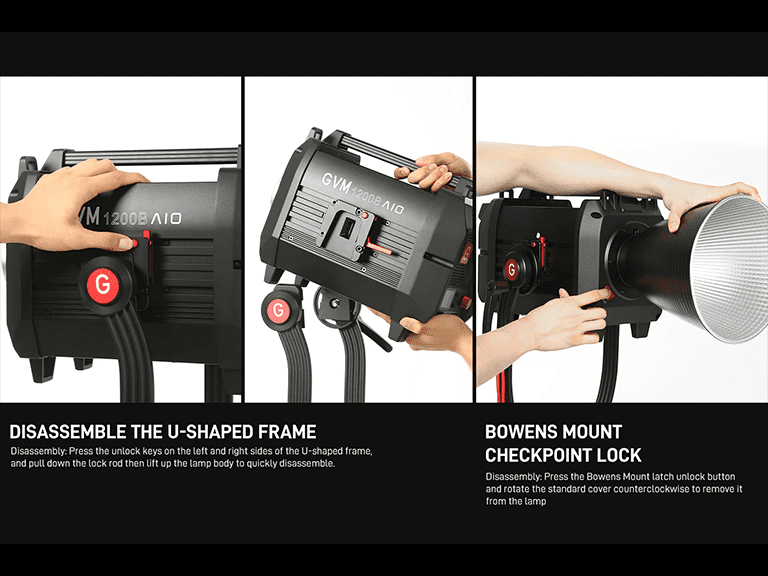 1200 watt Videography Light