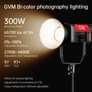 gvm 300w Video Lighting