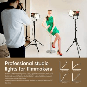 professional studio light for filmmakers