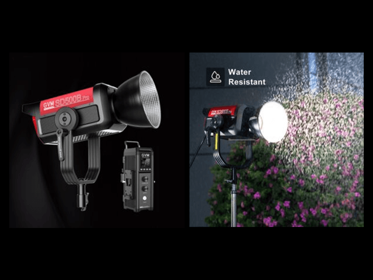 Best LED Light for Video Shooting: Understanding Light Before Choosing Gear 2 LED Light for Video Shooting -gvm sd500b