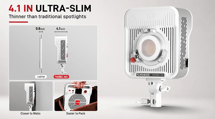 Portable LED Video Light