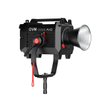 The GVM AIO all-in-one LED lighting series, featuring powerful bi-color COB lights from 300W to 1200W. Professional, high-CRI lighting solution for video production, filmmaking, and studio work.